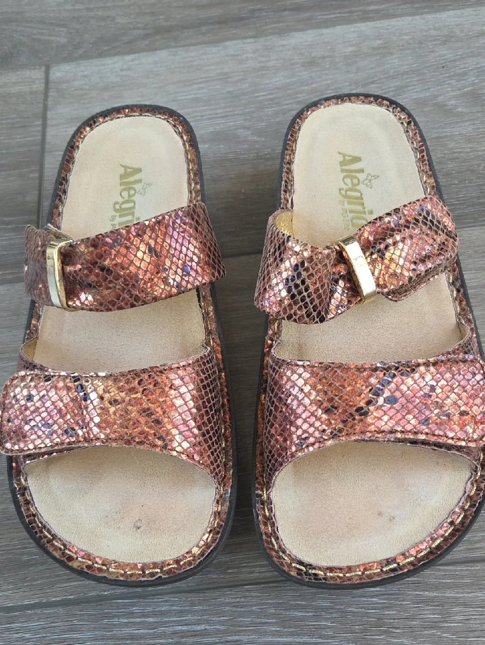 Allegria Metallic Slides 37